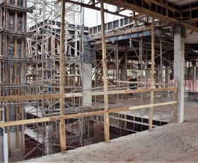 Canteiro de obras das novas instalações do Instituto de Artes - IdA. Foto: Beto Monteiro/Ascom UnB 09/02/2023